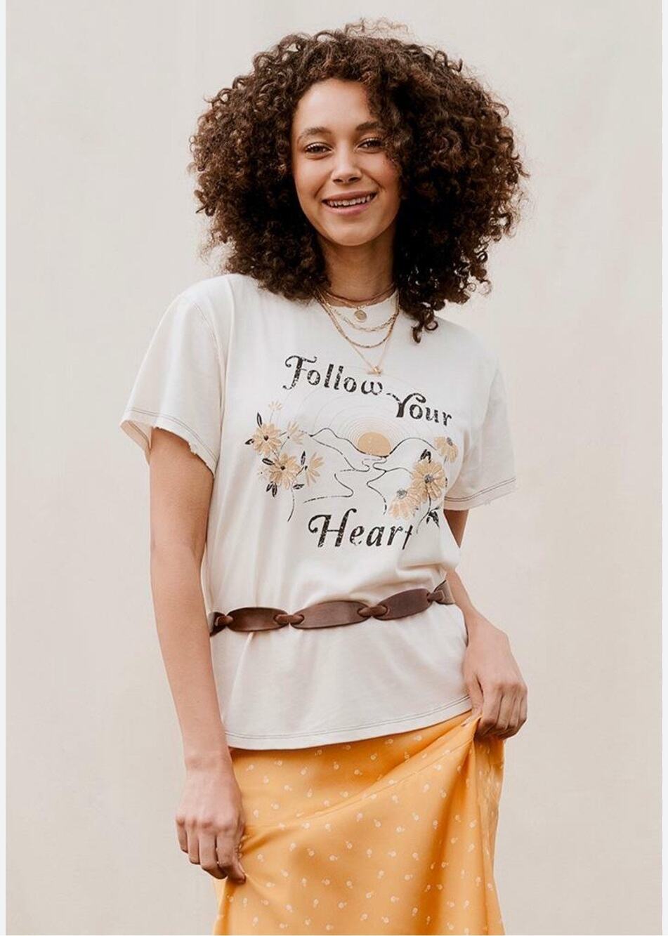 Matilda Jane Good Hart Follow Your Heart Tshirt Size Small